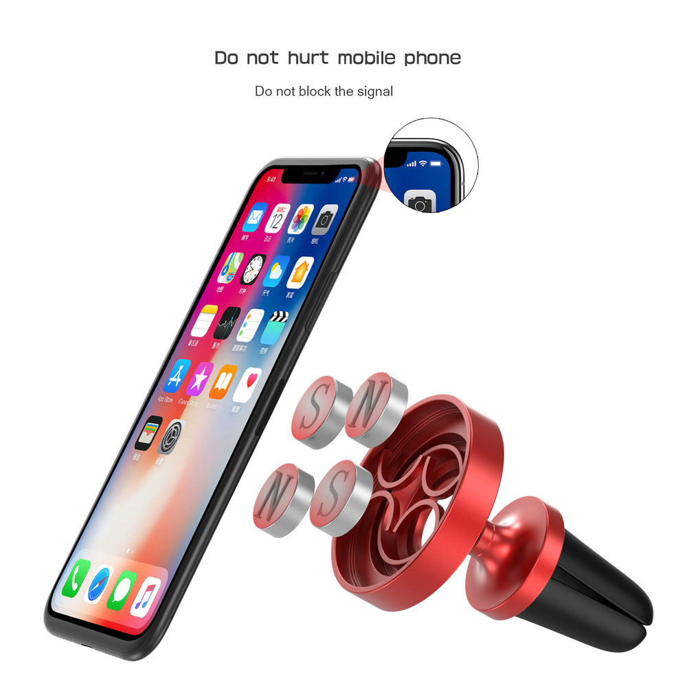 Magnetic Phone Holder, CaseMe 360 Degree Rotatable Car Air Vent Phone Holder, Magnetic Car Mounts, Phone Mount