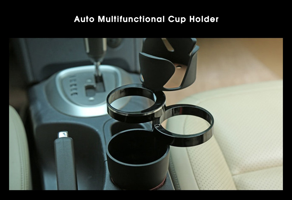 Auto Universal Multifunctional 5 in 1 Holder Cup Phone Sunglasses Card Accessories 