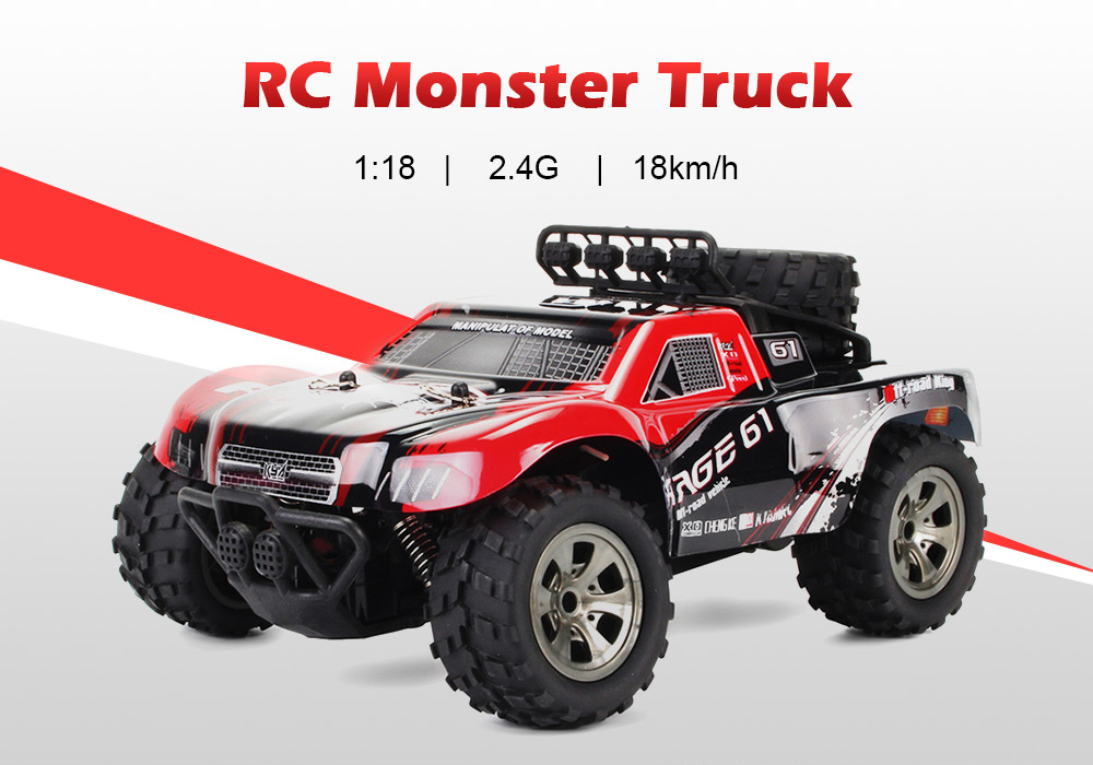 1885 - A 2.4G 1/18 18km/h Drift RC Off-road Car RTR Toy Gift