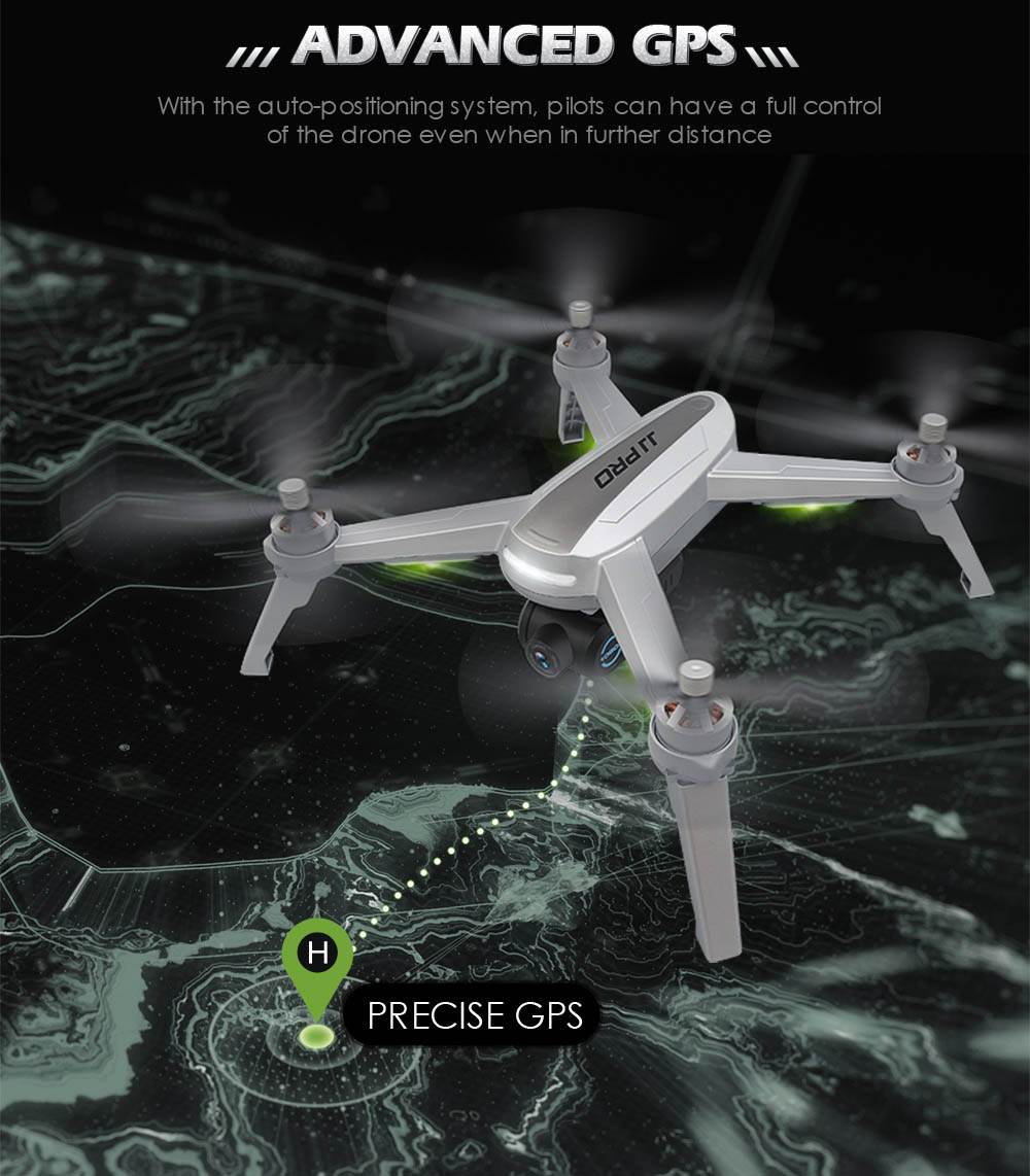 JJRC JJPRO X5 5G WiFi FPV RC Drone GPS Positioning Altitude Hold 1080P Camera Point of Interesting Follow Brushless Motor