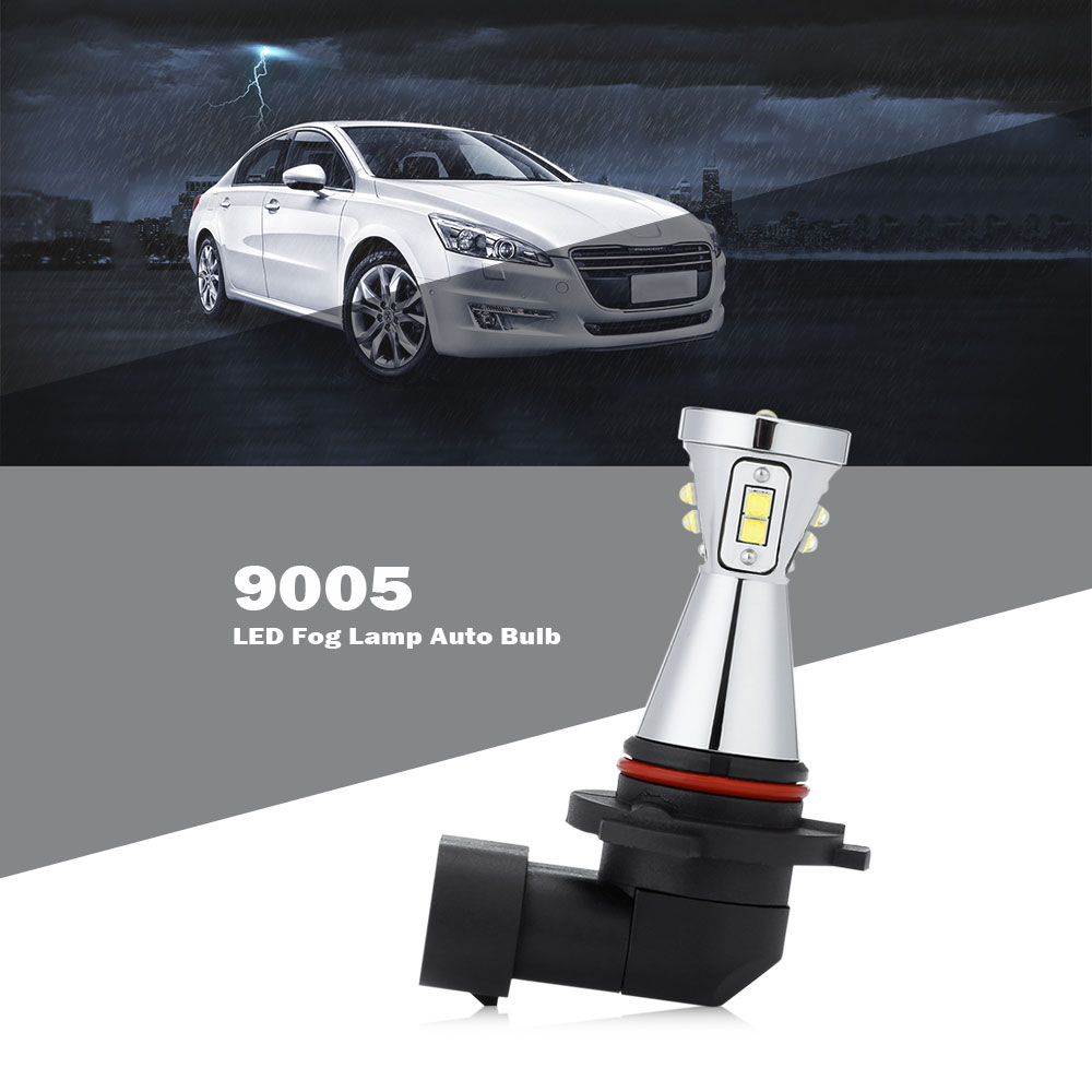 9005 Universal Fog Lamp Auto LED Bulb Double-cone Shape