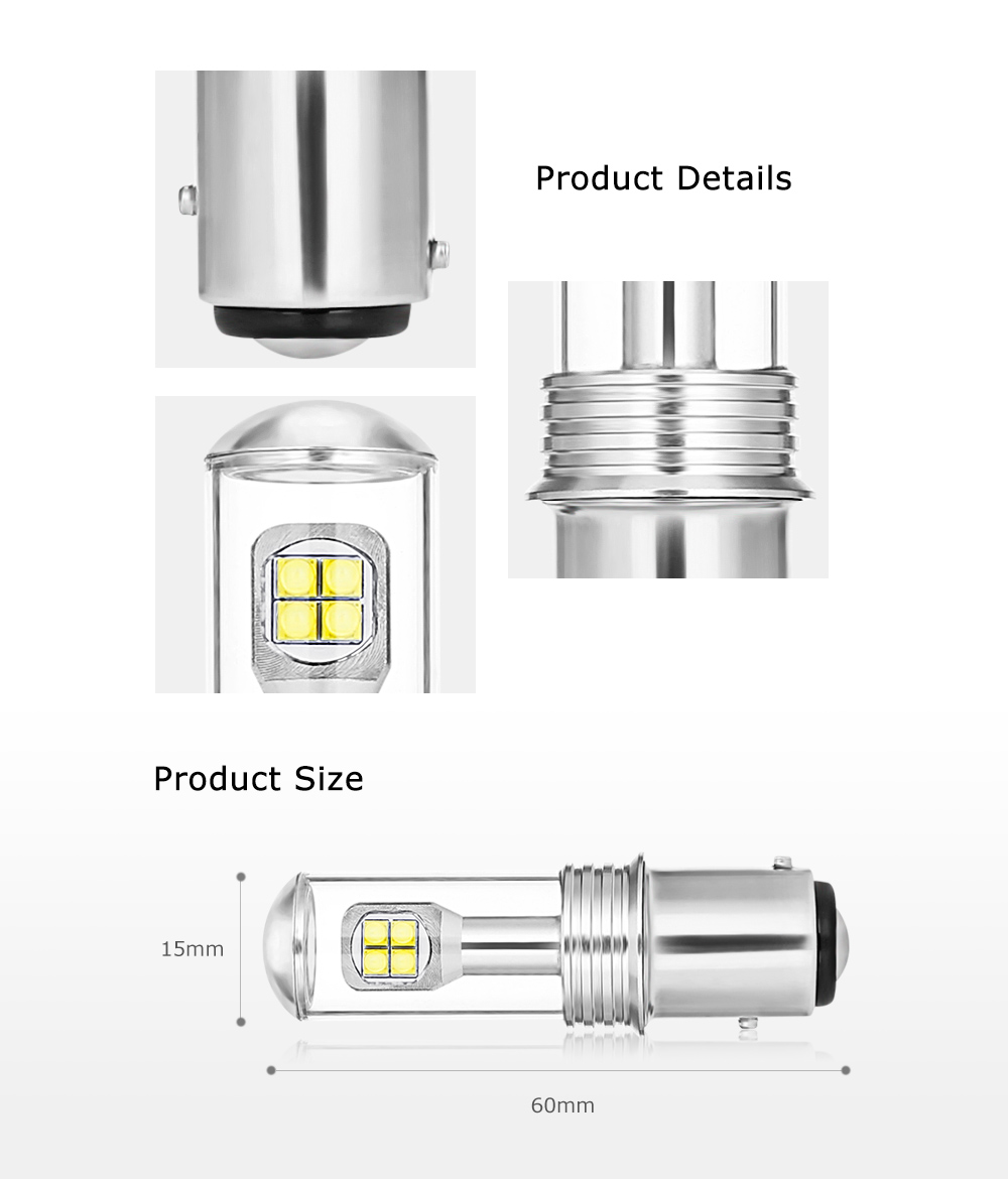 1157 Brake Lamp 8W Auto LED Bulb for A18 Series Car