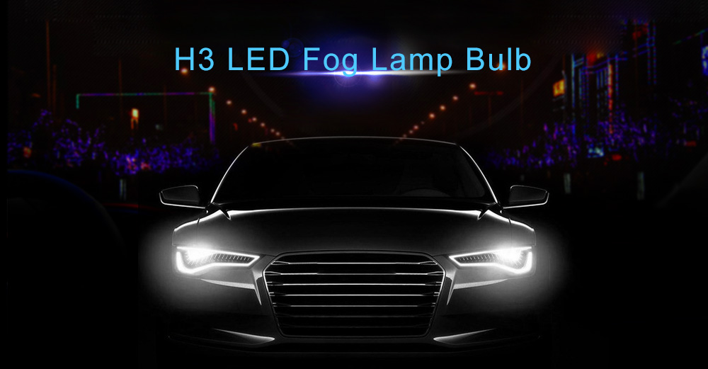 H3 Fog Lamp 40W High Power Auto Car LED Bulb for A18 Series Car