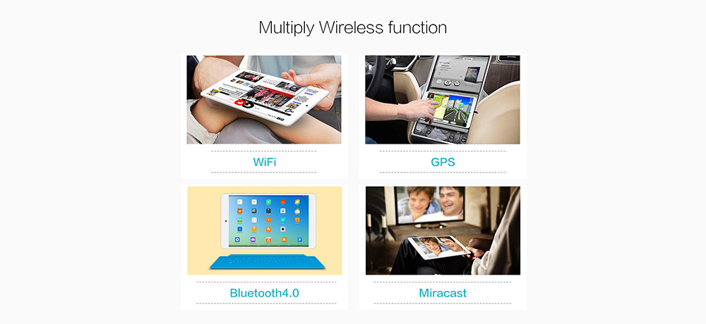 Teclast P80h 8 inch Android 5.1 Tablet PC MTK8163 64bit Quad Core 1.3GHz WXGA IPS Screen 1GB RAM 8GB ROM Dual WiFi GPS Bluetooth 4.0