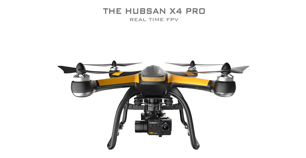 Hubsan H109S X4 PRO 5.8G FPV 1080P HD Camera GPS 7CH RC Quadcopter with 1-axis Brushless Gimbal