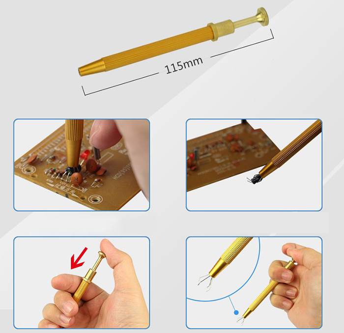 JAKEMY JM - T8 - 11 Four Paws IC Chip Grabber Gripping Device Phone Assembly Tool