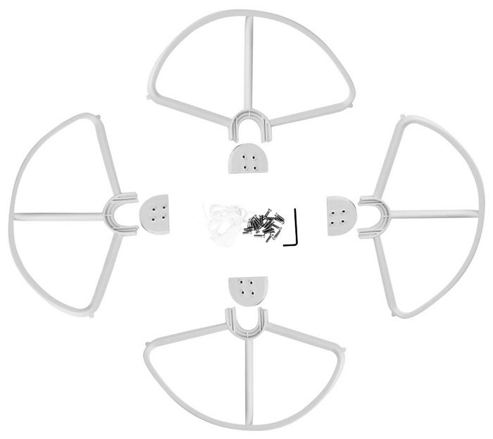 Spare Quick Dismantling Protection Ring Set for DJI Phantom 3 Remote Control Quadcopter