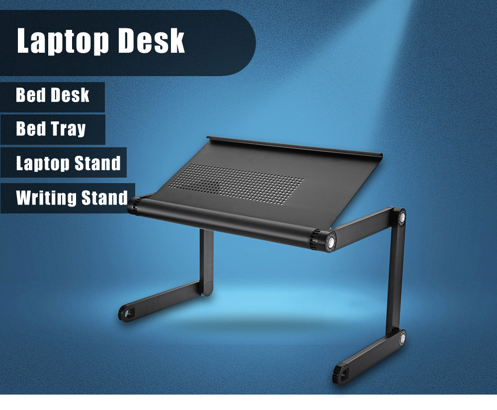 Omax A6 Adjustable Height Laptop Desk Notebook Table With Vented