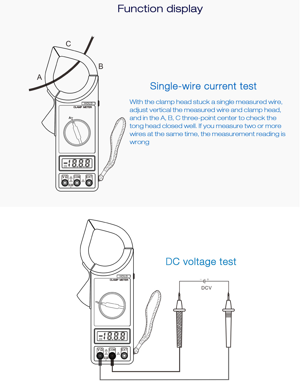 266 clamp meter схема