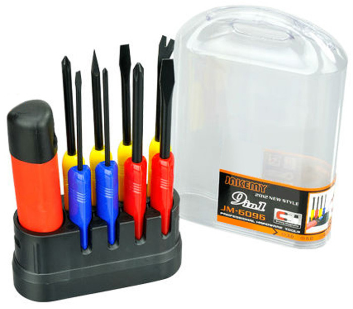 JAKEMY JM-6096 9 in 1 Screwdriver Set Disassembled Tool