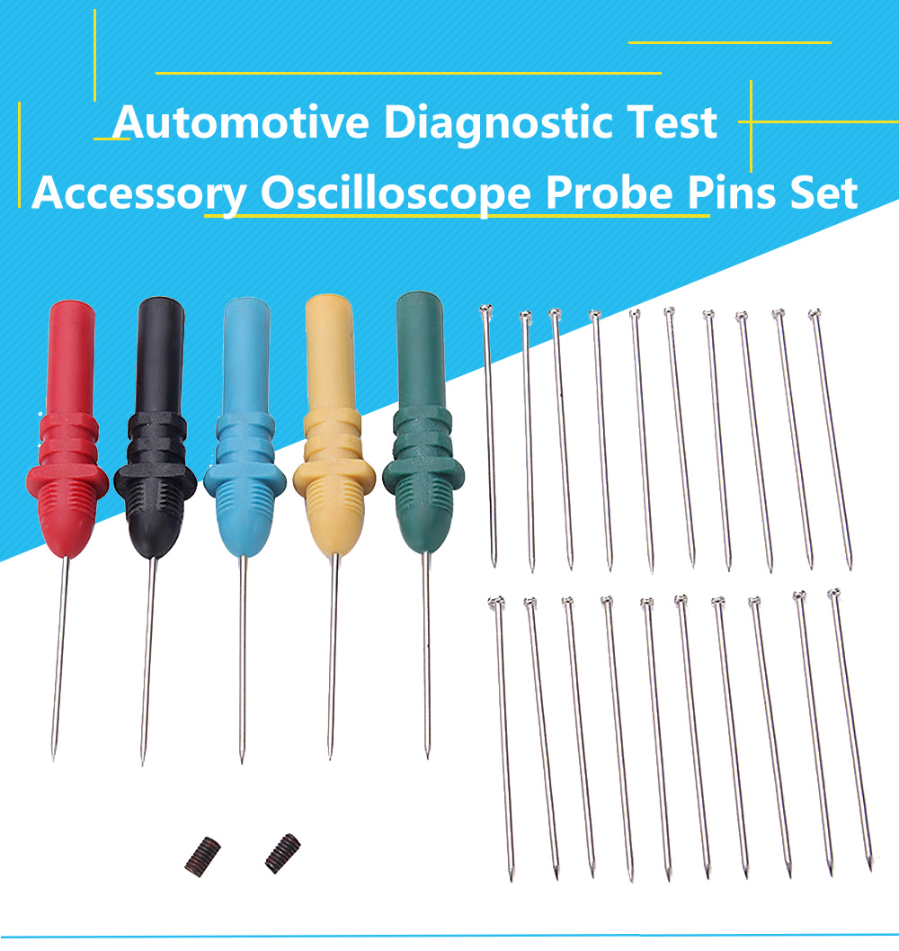 HT307 Automotive Diagnostic Test Accessory Oscilloscope Probe Pins Set