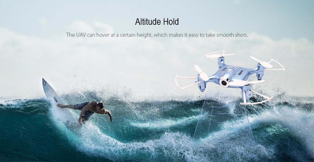 SYMA X21W Micro RC Quadcopter RTF WiFi FPV 0.3MP Camera / Altitude Hold / 3D Flip